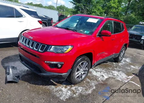 2020 Jeep Compass Sun And Wheel Fwd z USA, uszkodzony, nr VIN 3C4NJCBB2LT205894